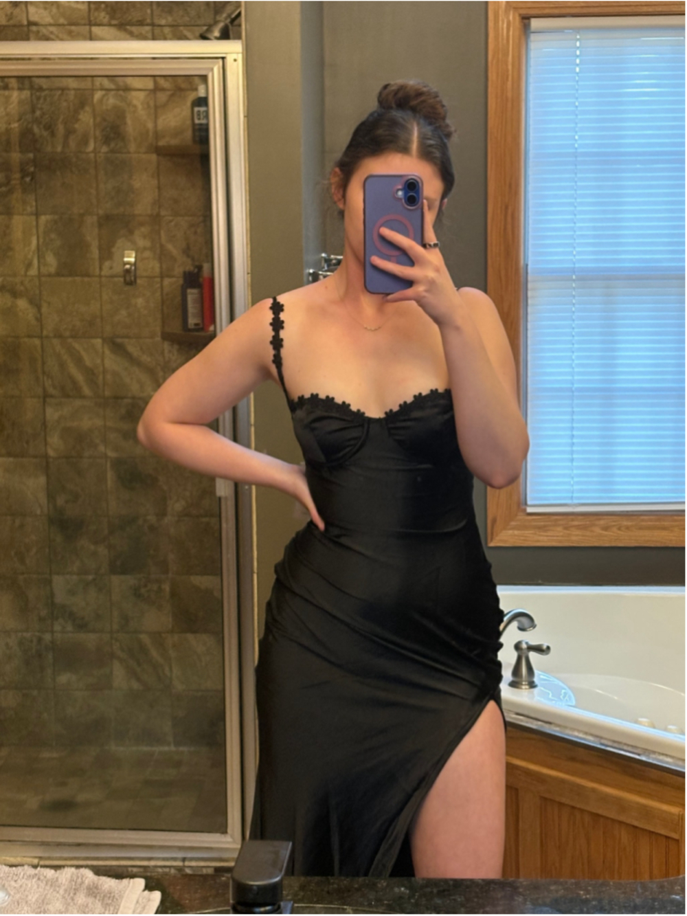 Princess Polly Gimmond Maxi Dress Black Size 2